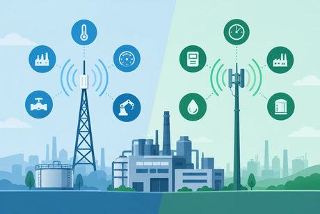 LoRaWAN Versus NB-IoT for Industrial IoT