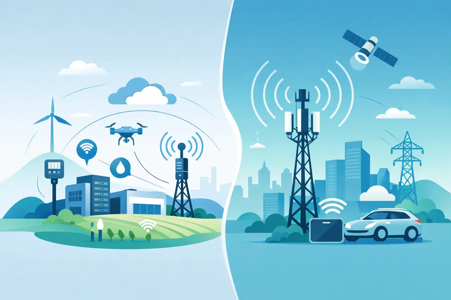 Private LoRaWAN vs Public Network