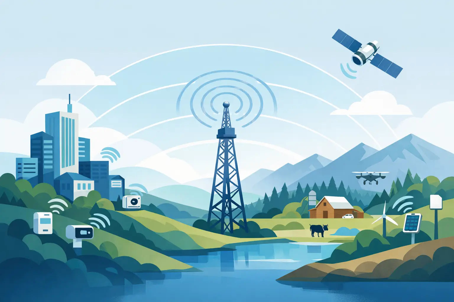 What Range Can LoRaWAN Achieve in Practice?