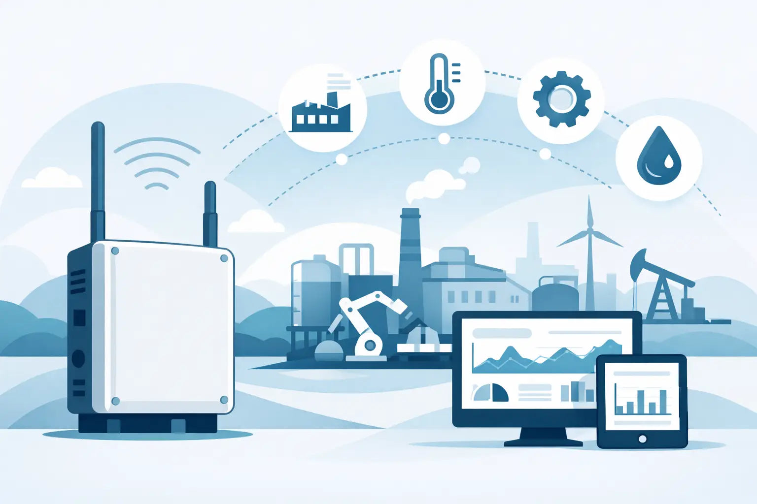 LoRaWAN Gateway for Industrial Monitoring