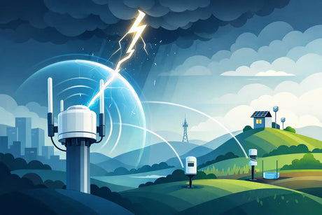 Gateway Lightning Protection for LoRaWAN Networks