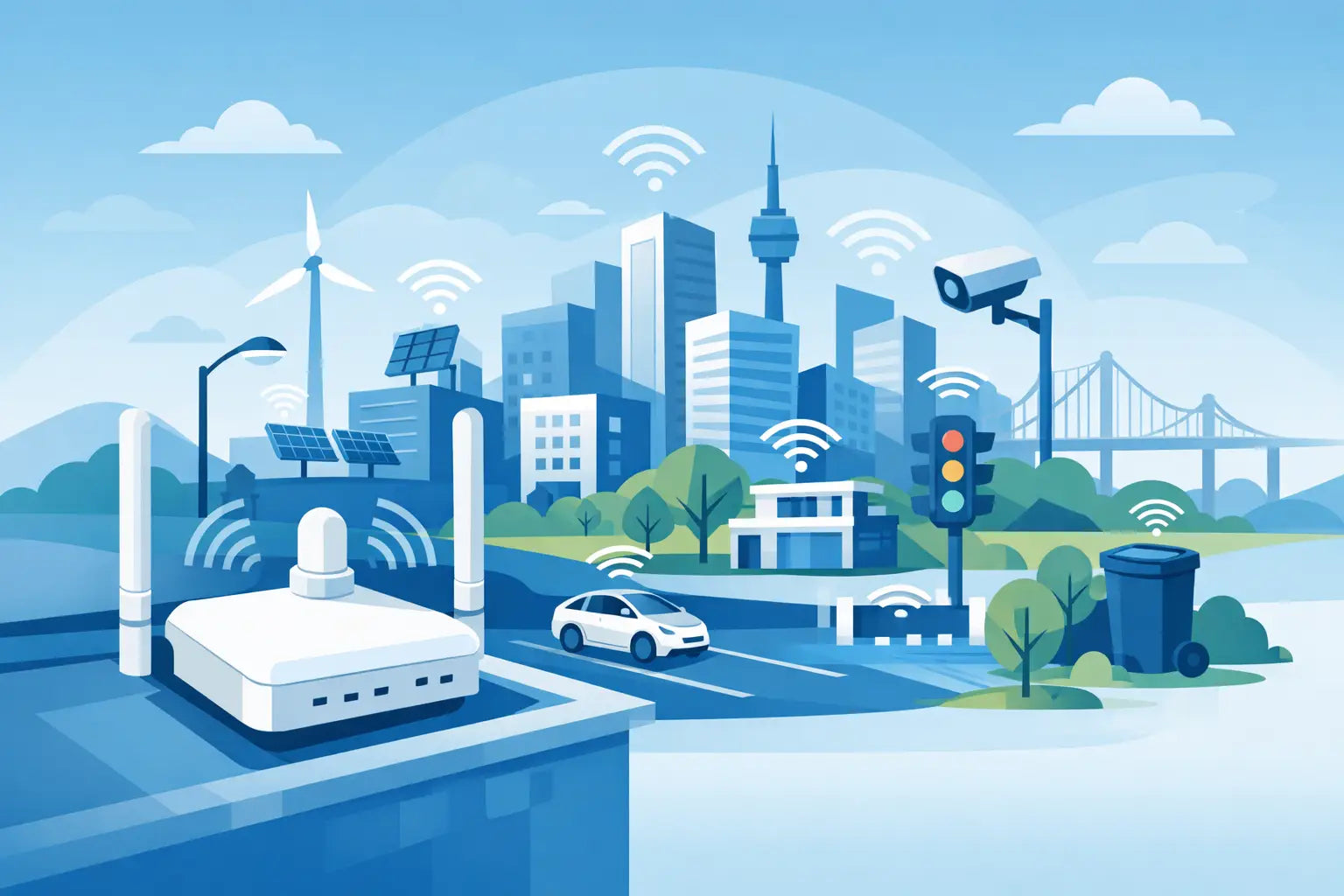 Best LoRaWAN Gateway for Smart City Projects