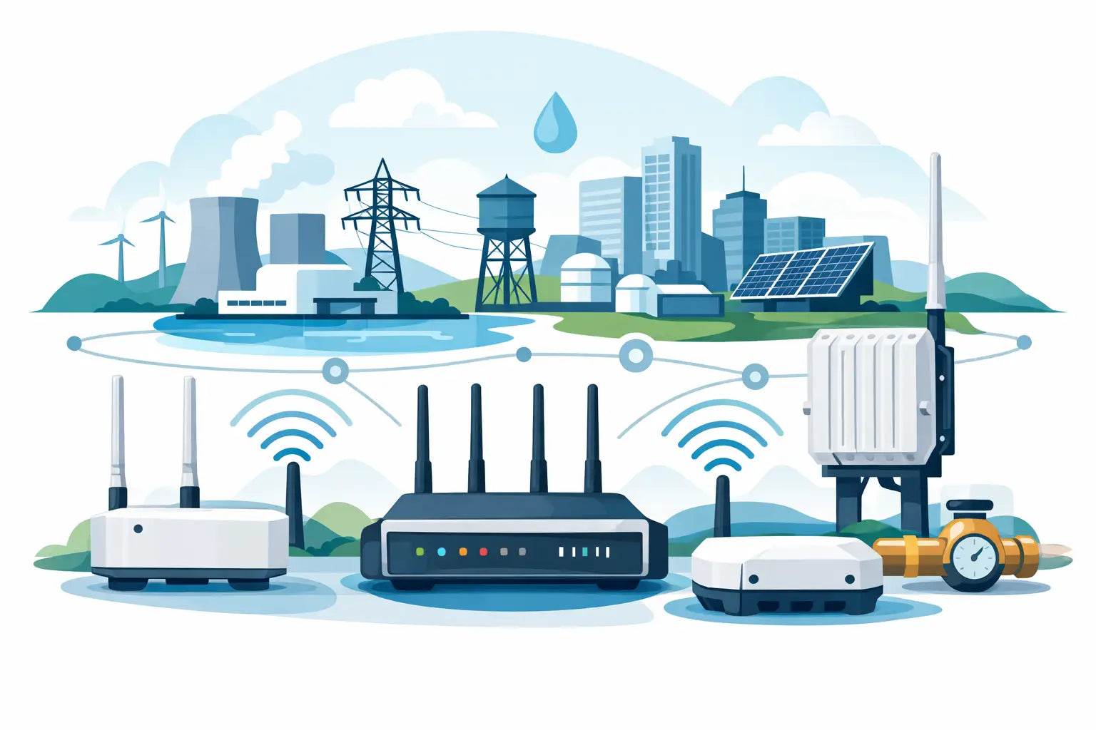 Best LoRaWAN Gateways for Utilities