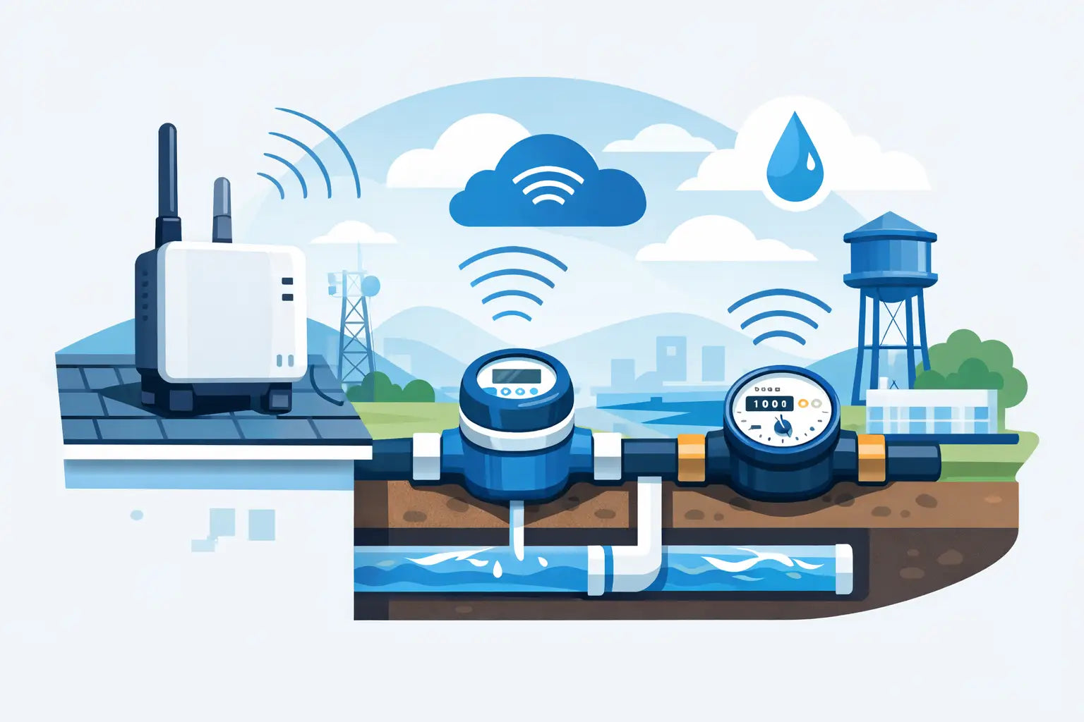 Choosing a LoRaWAN Gateway for Water Metering