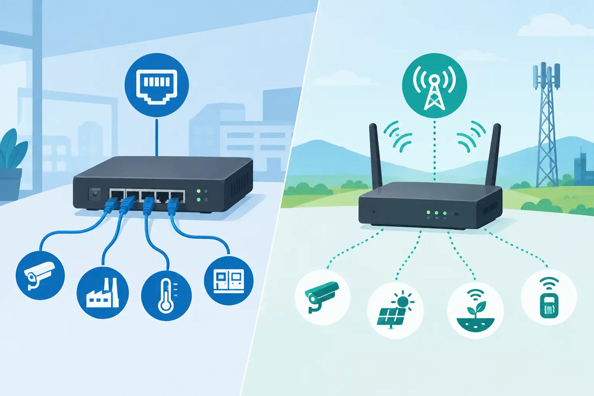 Ethernet Versus Cellular Gateways for IoT Networks