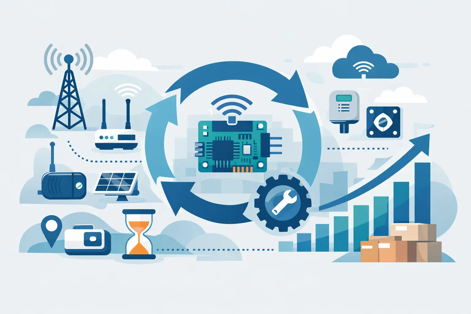 LoRaWAN Hardware Lifecycle Planning for Scale