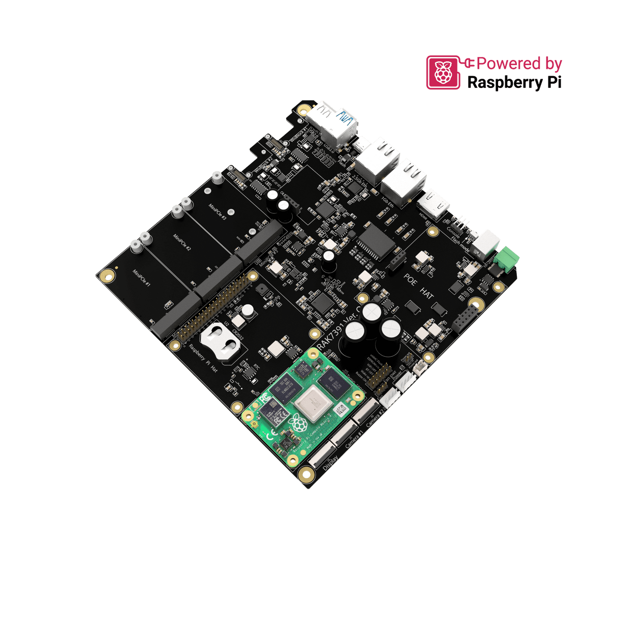 Passerelle RAKwireless WisGate Connect | Passerelle extérieure axée sur la connectivité sans fil (LoRaWAN, Bluetooth, LTE, HaLow,...) 